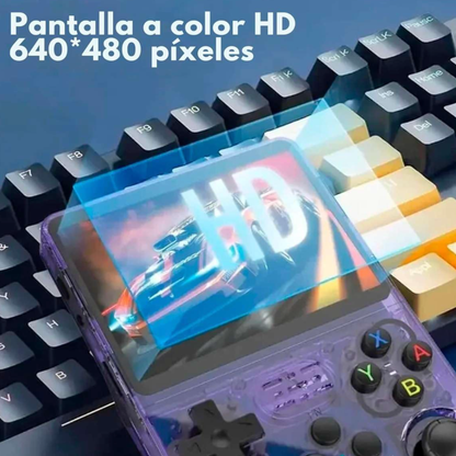 Consola portátil con +10,000 juegos